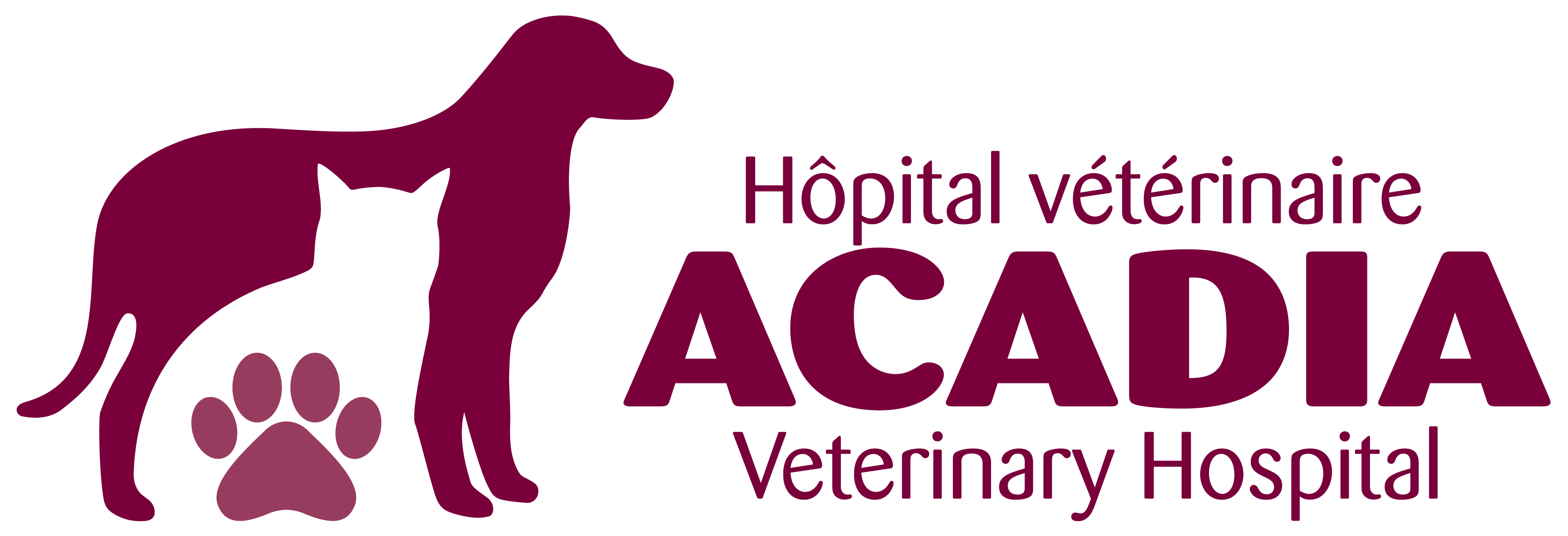 Logo of Acadia Veterinary Hospital in Riverview, New Brunswick